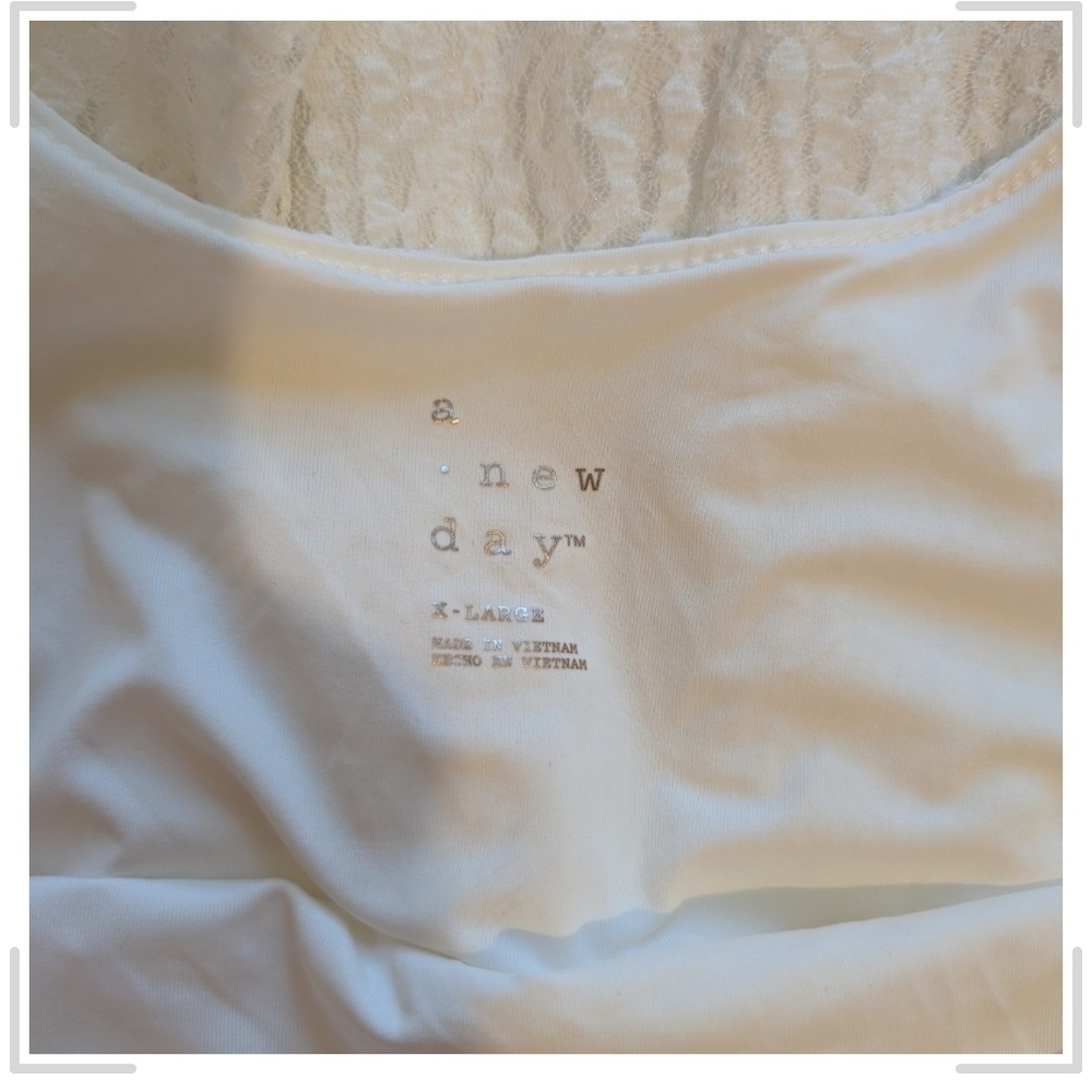 a new day White Textured Maxi Dress - Picture 6 of 8